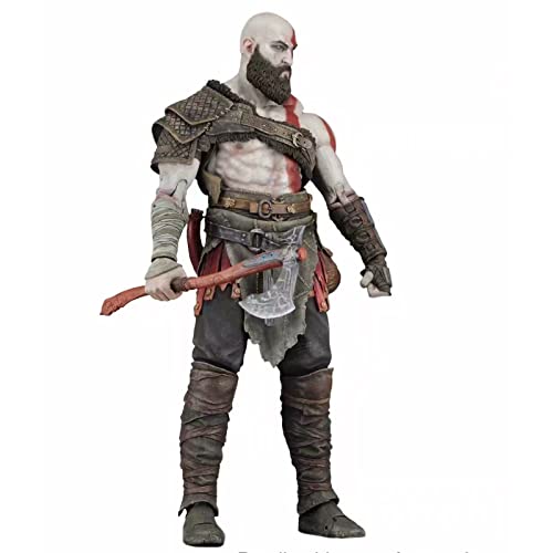 Figuras de juego Kratos, figuras de acción de hombre para niños, figuras de juegos, muñeco de anime, muñeco de acción, modelo de muñeco de dibujos animados, personaje de juego para adultos, muñeco de