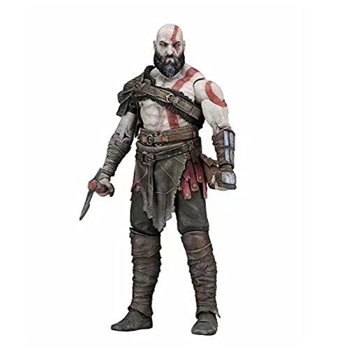 Figuras de juego Kratos, figuras de acción de hombre para niños, figuras de juegos, muñeco de anime, muñeco de acción, modelo de muñeco de dibujos animados, personaje de juego para adultos, muñeco de