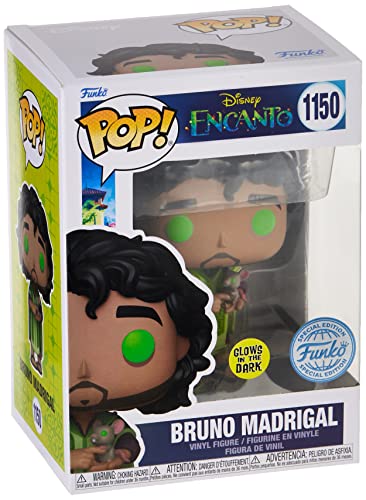 Funko Pop! Disney: Encanto - Bruno Madrigal (Glows in The Dark) (Special Edition) #1150 Vinyl Figure