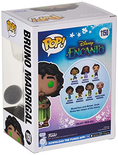 Funko Pop! Disney: Encanto - Bruno Madrigal (Glows in The Dark) (Special Edition) #1150 Vinyl Figure