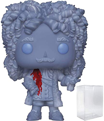 Funko Pop! Movies: Harry Potter - Figura de vinilo de barón sangriento (incluye funda protectora para caja de pop)