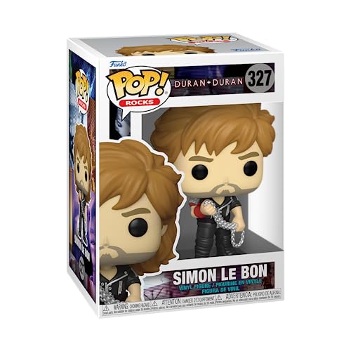 Funko Pop! Rocks: Duran Duran - Wild Boys Simon Le Bon - Figura de Vinilo Coleccionable - Idea de Regalo- Mercancia Oficial - Juguetes para Niños y Adultos - Music Fans - Muñeco para Coleccionistas