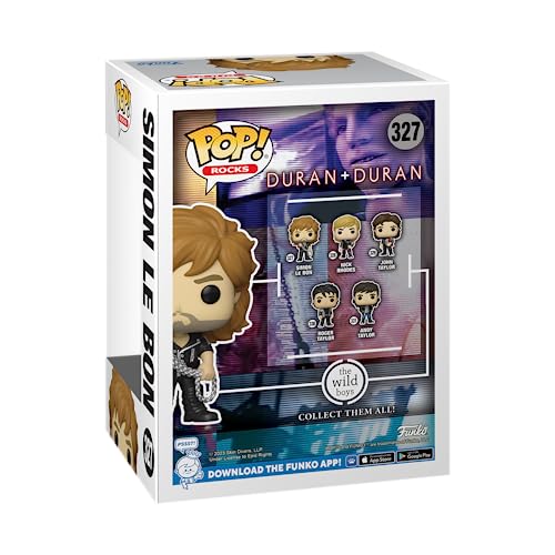 Funko Pop! Rocks: Duran Duran - Wild Boys Simon Le Bon - Figura de Vinilo Coleccionable - Idea de Regalo- Mercancia Oficial - Juguetes para Niños y Adultos - Music Fans - Muñeco para Coleccionistas