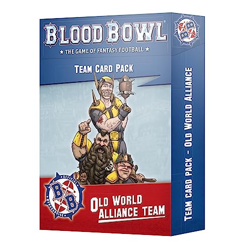 Games Workshop - Blood Bowl: Old World Alliance Team Card Pack (2ª edición)