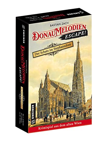 Gmeiner Verlag-El Tesoro de la Catedral de San Esteban Escape de Crimen, Color Negro, Exit-Game (581833)