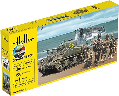 Heller - 1/72 Starter Kit Omaha Beach (6/23) *