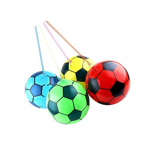 ibasenice 2 Piezas Practicar Fútbol En Solitario Practicar Futbol Fútbol Inflable Pelota De Entrenamiento Elástica Patada De Futbol Niños Entrenador Niño Pequeño Fútbol Americano