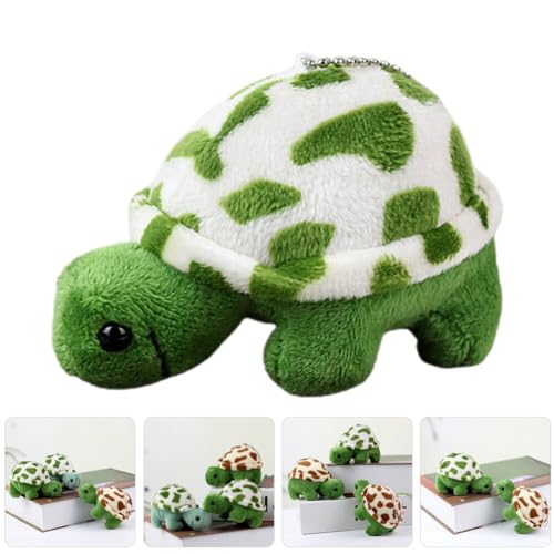 ibasenice Llavero De Peluche De Tortuga Marina Mini Criaturas Marinas Tortuga Muñeca Llavero De Dibujos Animados De Peluche Animal Del Océano Tortuga Encanto Colgante Para Bolso Mochila