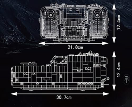 Juego de construcción de Dirigible Terrestre Interestelar Imperial de Destructor de Estrellas,Star Wars Imperium Sets,Bloques de construcción compatibles con Lego