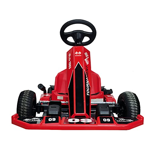 Kart Eléctrico Infantil Xtreme (Motor 250W, Batería de Litio 3.6Ah, 3 Velocidades, Bluetooth, con Luces, Peso Máximo 65Kg) - Rojo