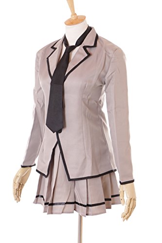 Kawaii-Story MN DE 47 Koro Sensei Quest Class de 3 s Kaede Kayano Gris Chica Girl Japón Escolar Uniforme School Uniform Traje Cosplay Disfraz de Juego