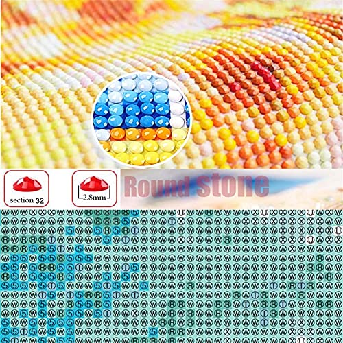 Kit de Pinturas Diamante Grandes 5D para Adultos Round drill Reina Del Chicle 30x40cm 5D DIY Diamond Painting Cristal Rhinestone Bordado Picture Punto de Cruz Craft Decoración de Pared Hogar Regalo