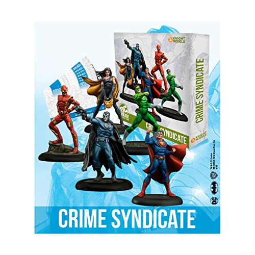 Knight Models Juego de Mesa - Miniaturas Resina DC Comics Superheroe - Batman Crime Syndicate