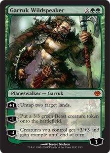 Magic: the Gathering - Garruk Wildspeaker - Mazos de duelo: Garruk vs Liliana - Foil