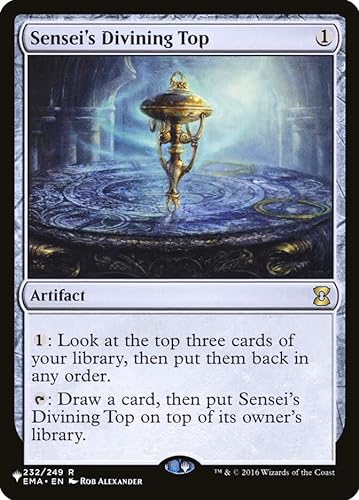 Magic: the Gathering - Sensei 's Divining Top - The List