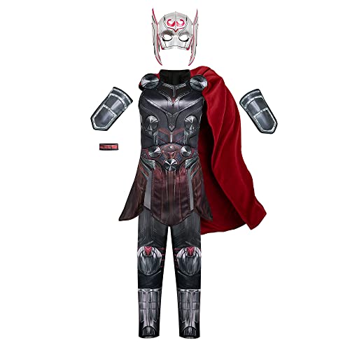 Marvel Disfraz de Thor poderoso para niños, Thor: amor y trueno, talla 9/10