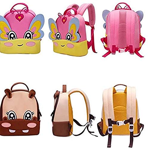 Mochila para niños pequeños Dibujos Animados Animal Preescolar niños jardín de Infantes Mochila Escolar niño niño (Conejo)