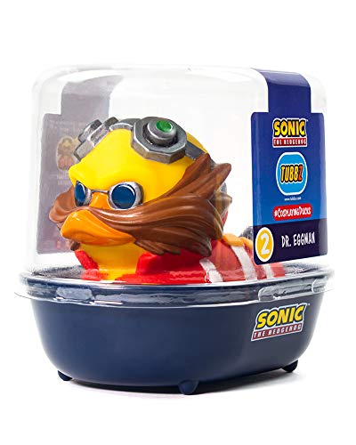 Pato de baño coleccionable - Figura Tubbz Sonic, Figura Doctor Eggman, Figura coleccionable The Hedgehog, producto con licencia