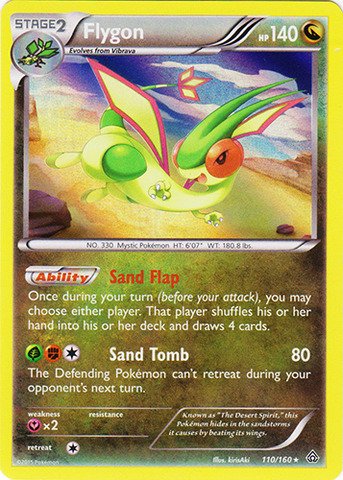 Pokemon - Flygon (110/160) - XY Primal Clash - Holo