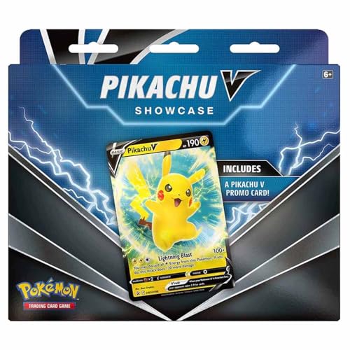 Pokemon Juego de Cartas TCG Pikachu v Showcase, a partir de 6 años