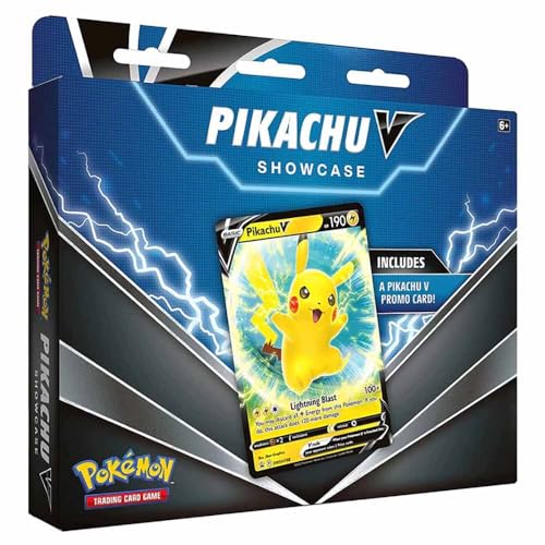 Pokemon Juego de Cartas TCG Pikachu v Showcase, a partir de 6 años