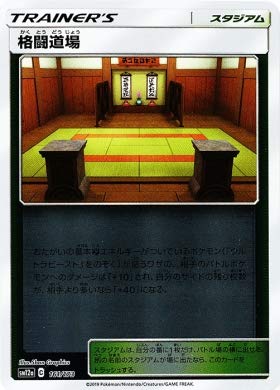 Pokemon TCG/Dojo de artes marciales (Holofoil) / Etiqueta All Stars (SM12a-161) / Tarjeta única japonesa