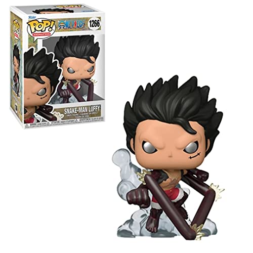 POP One Piece - Figura de vinilo de Snake-Man Luffy Funko (incluida con funda protectora de caja compatible), multicolor, 3.75 pulgadas