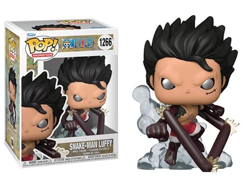 POP One Piece - Figura de vinilo de Snake-Man Luffy Funko (incluida con funda protectora de caja compatible), multicolor, 3.75 pulgadas