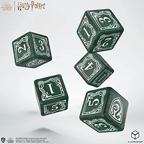 Q Workshop Juego de Dados y Bolsa de Slytherin de Harry Potter (5)