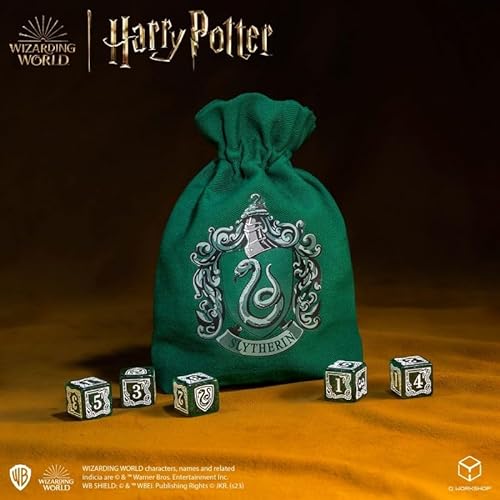 Q Workshop Juego de Dados y Bolsa de Slytherin de Harry Potter (5)