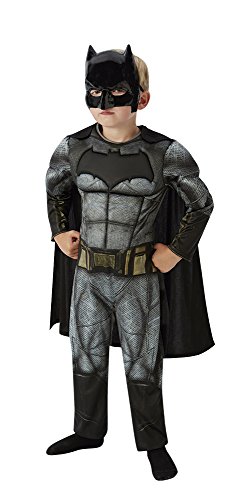 Rubies Batman - Disfraz Batman v Superman para niños, talla L, edad 7-8 años (Altura 128cm / Cintura 56cm)