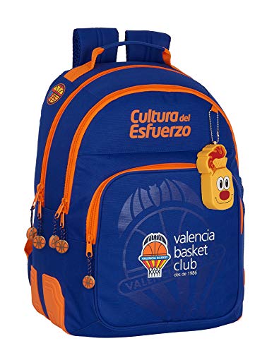 safta Mochila Escolar de Valencia Basket, 320x150x420mm