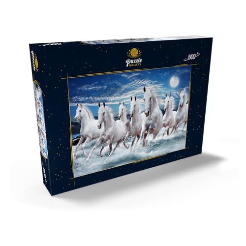 Siete Caballos Al Galope - Premium 500 Piezas Puzzles - Colección Especial MyPuzzle de Puzzle Galaxy