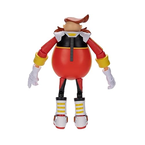 Sonic Prime Figura de acción articulada Mr. Dr. Eggman de 5 Pulgadas Cualquier fanático. Colecciona Todo el Grupo con Sonic, Tails Nine y Thorn Rose Disponibles también