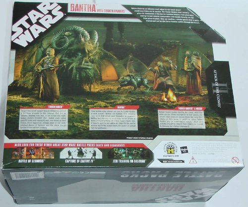 Star Wars Battle Packs Bantha with Tusken Raiders