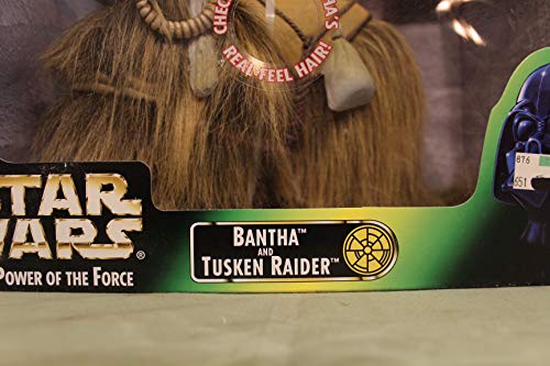 Star Wars The Power of the Force Bantha and Tusken Raider