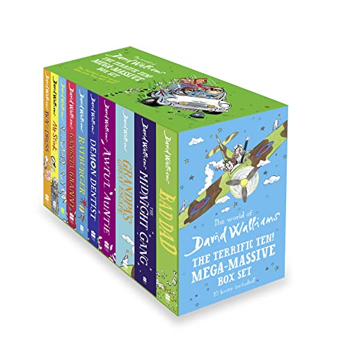 The Terrific Ten: Mega-Massive Box Set: From multi-million bestselling author David Walliams