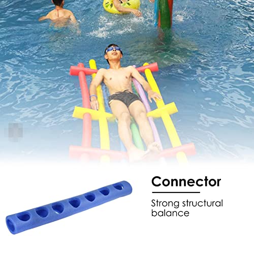 thoran Conectores Noodle para Piscinas - Fideos Piscina - Manga Azul, Junta conexión Constructor Fideos, construcción Bricolaje Juguete Agua