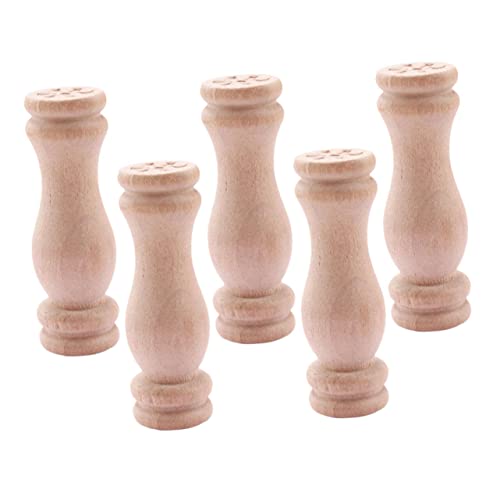 Toyvian 5 Uds Pilar De Madera Modelo Accesorios De Mesa Accesorios De Boda Accesorios De Mesa Centros De Mesa De Boda Mini Pilar Romano Pilar Romano De Madera Pilar De Madera En Miniatura