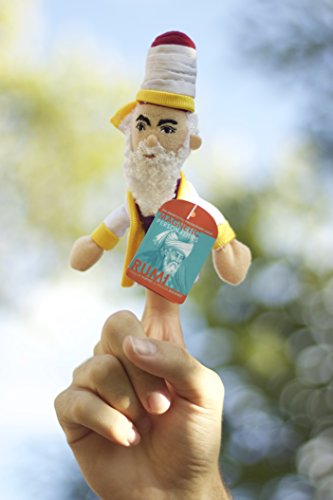 Unemployed Philosophers Guild Rumi Finger Puppet and Refrigerator Magnet - For Kids and Adults