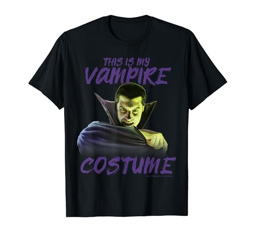 Universal Monsters Dracula This Is My Vampire Costume Camiseta