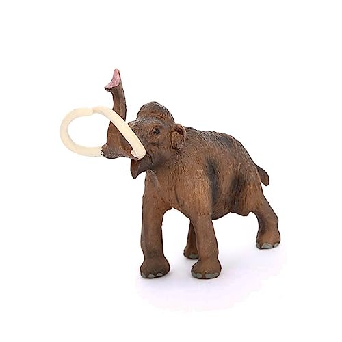 Vaguelly 3 Uds Mamut Lanudo Figuras De Lord Ganesh Modelo De Mamut De Imitación Figuras De Decoración para El Hogar Estatua De Dios Elefante Juguetes Educativos para Niños Escultura De