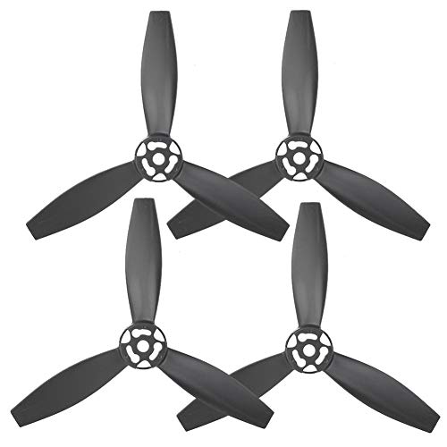 VGEBY RC Airplane Propeller 4pcs RC Propeller Accesorio Modificado Reemplazo de Accesorio para Bebop 2 Drone(Negro)