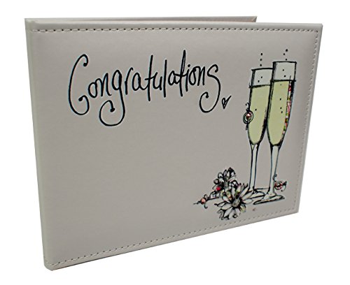 Wedding Or Anniversary Guest Book In Gift Box by Tracey Russell