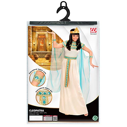 Widmann - Disfraz de Cleopatra, vestido, reina egipcia, disfraces, carnaval