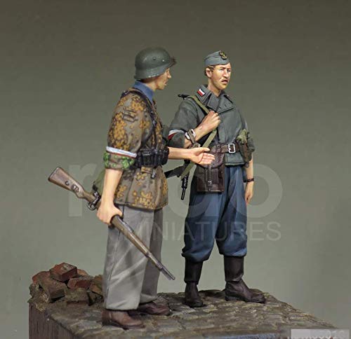 XINGCHANG 1/35 Kits de Modelos de Figuras de Resina ejército doméstico Polaco de la Segunda Guerra Mundial, 1944 sin Montar sin Pintar 673