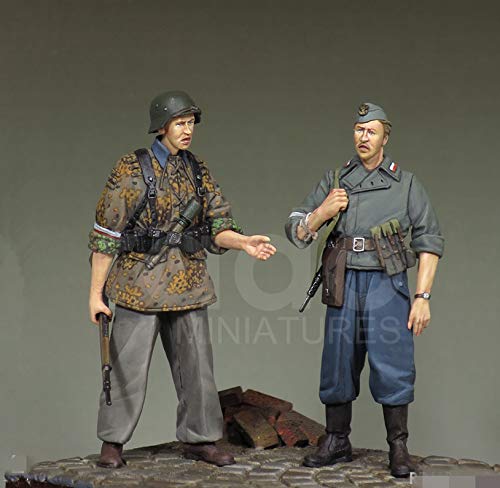 XINGCHANG 1/35 Kits de Modelos de Figuras de Resina ejército doméstico Polaco de la Segunda Guerra Mundial, 1944 sin Montar sin Pintar 673