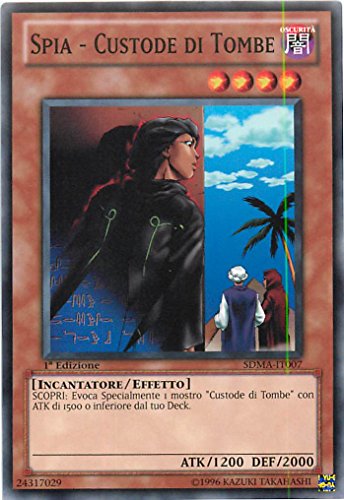 Yu-Gi-Oh! - SDMA-IT007 - Espía-Guardián De Tumbas - Marik - 1st Edition - Común