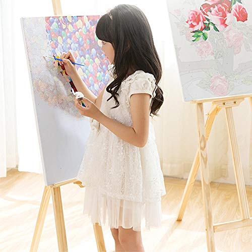 ZHXXFD Pintar por Numeros Adultos Niños Bushido Samurái Japonés Cuadros para Pintar por Numeros Paisajes Animales DIY Paint by Numbers Kits 40X50CM(A81)